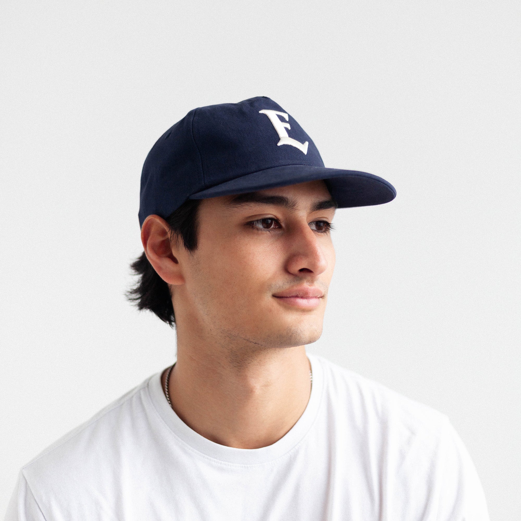 Monogram Hat (Navy)