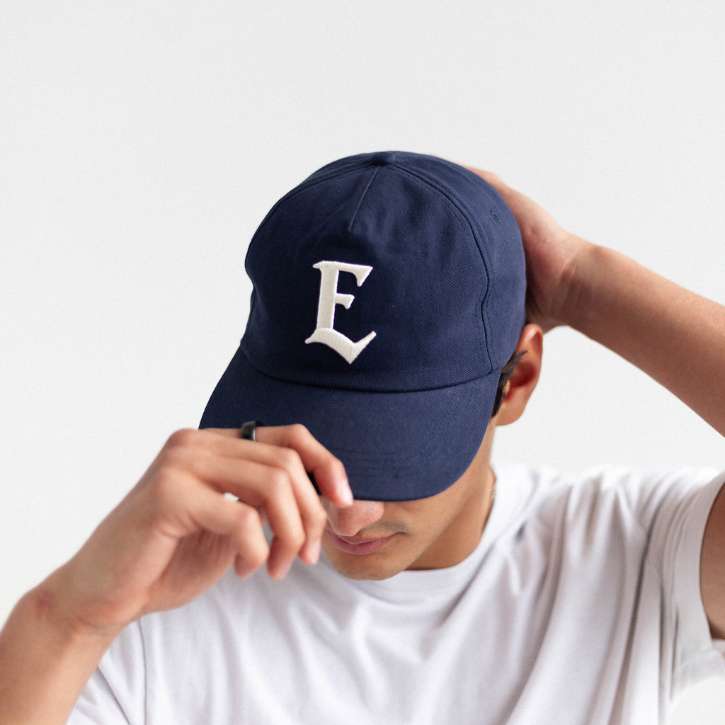 Monogram Hat (Navy)